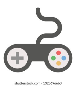 Joystick flat icon design