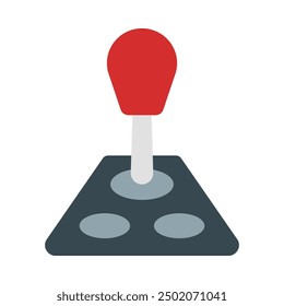 Joystick Flat Icon Design For Personal nad Commercial Use
