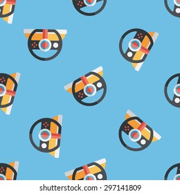 joystick flat icon,eps10 seamless pattern background