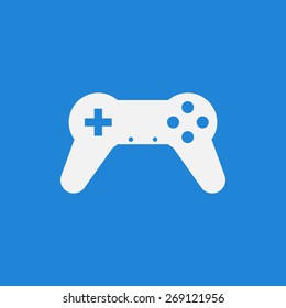 Joystick flat style icon. Modern design. Vector illustration EPS8
