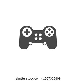 Joystick to game console. Control panel. Simple vector icon. Consumer goods. Commodities.