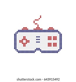 joystick game console icon logo logotype