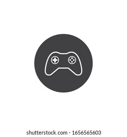 Plantilla de diseño de icono del controlador de juegos Joystick