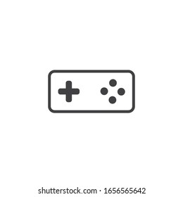 Joystick Game Controller Icon Design Template