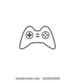 Joystick-Game-Controller-Symbol Design-Vorlage