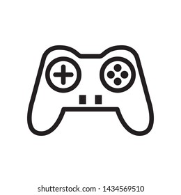 joystick, game controller icon in trendy outline style design. Vector graphic illustration. Suitable for website design, logo, app, and ui. Editable vector stroke. EPS 10.