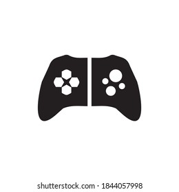 Plantilla vectorial de diseño del logotipo del controlador de juegos Joystick
