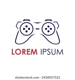 Joystick Game Controller Logo Icon. Game Logo Vector Illustration.