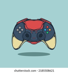 JOYSTICK GAME CONTROLLER VECTOR ILLUSTRATION