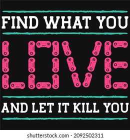 joystick game design vector and game slogan