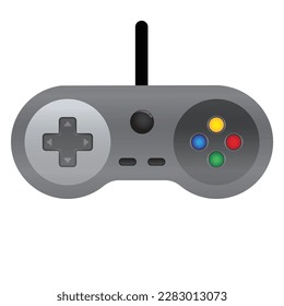 joystick game icon illustration - eps 10