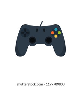 Joystick game icon, on the white background. Vector.