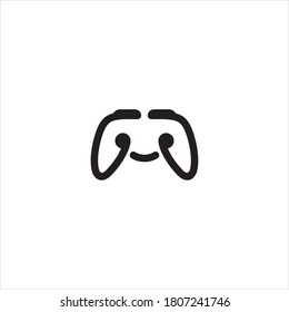 Joystick Game Logo Concept Template Design Vector. Game Planet logo Symbol