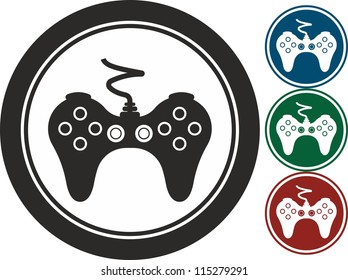 Joystick, game joystick, vector, icon