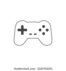 joystick game vector outline