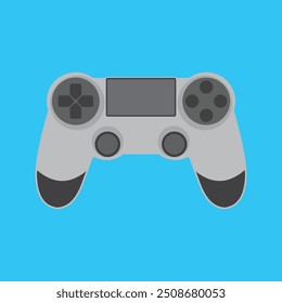 Joystick gamepad, game console or game controller. Computer gaming.