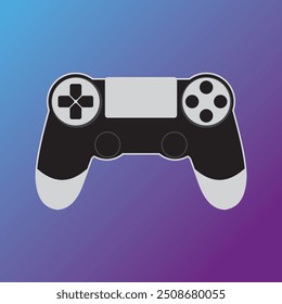 Joystick gamepad, game console or game controller. Computer gaming.