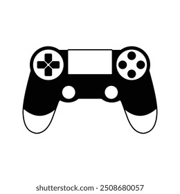 Joystick gamepad, game console or game controller. Computer gaming.