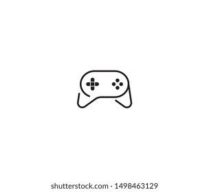 joystick, gamepad icon vector design element logo template