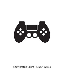 joystick gamer logo design vector template