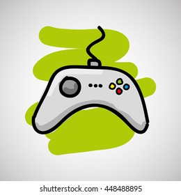 joystick for gamer play icon vector illustration