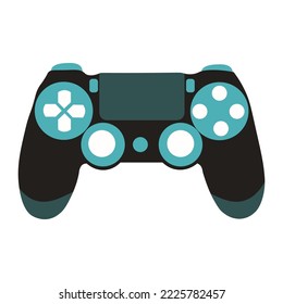 Joystick for games, game pad, vector graphics