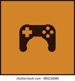 Joystick or Games Icon Vector Flat design for sign