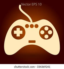 joystick for games vector