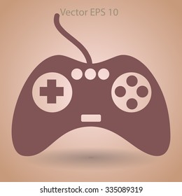 joystick for games vector