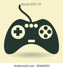 joystick for games vector