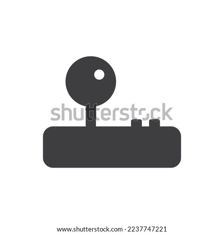 Joystick, Gaming Isolated Vector Icon
