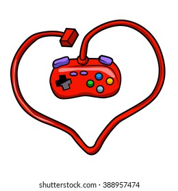 joystick heart.