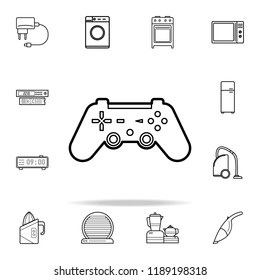 joystick icon. Appliances icons universal set for web and mobile
