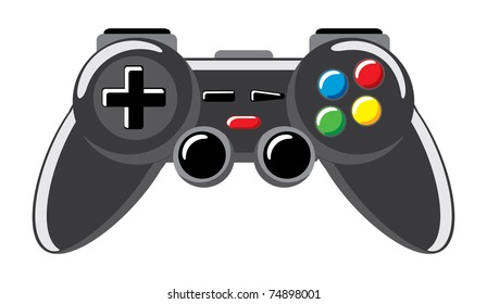 Joystick Icon Created By Vector Stock Vector (Royalty Free) 74898001 ...