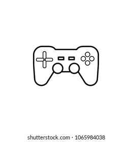 joystick icon. Element of simple icon for websites, web design, mobile app, info graphics. Thin line icon for website design and development, app development on white background