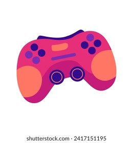 joystick icon element vector illustration in flat style