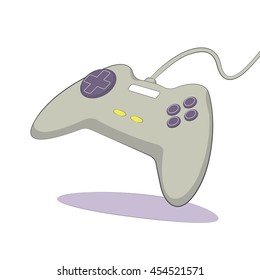 Joystick icon flat color