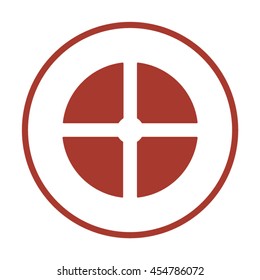 Joystick  icon. Flat design.