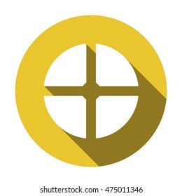 Joystick  icon. Flat design.