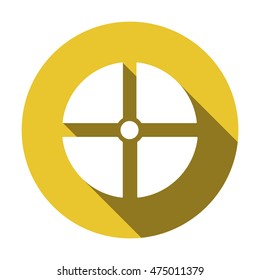 Joystick  icon. Flat design.
