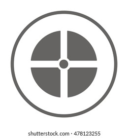 Joystick  icon. Flat design.