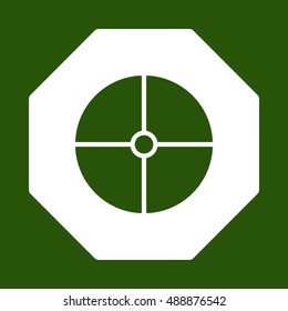 Joystick  icon. Flat design.