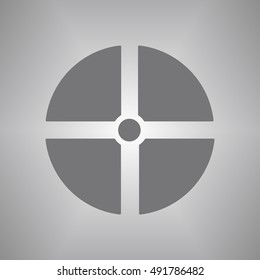 Joystick  icon. Flat design.