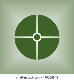  Joystick  icon. Flat design.