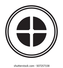 Joystick  icon. Flat design.