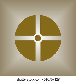 Joystick  icon. Flat design.