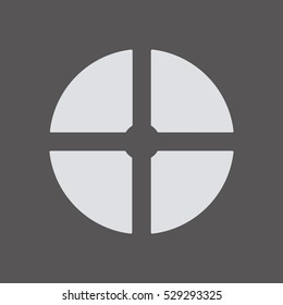 Joystick  icon. Flat design.
