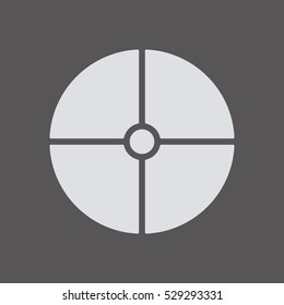  Joystick  icon. Flat design.