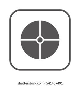  Joystick  icon. Flat design.