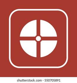 Joystick  icon. Flat design.
